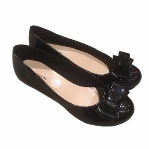 American Eagle Girls Black dress shoes-size 3